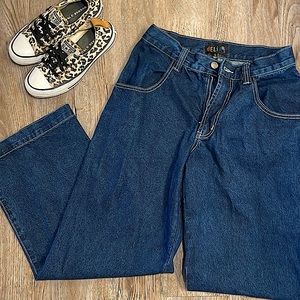 Delia’s Hang Loose Wide Leg Jeans, Small (25-26”) Brand New with tags